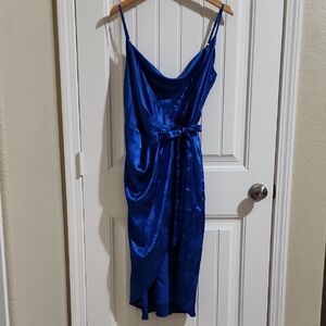 Lulu's Royal Blue High Low Dress